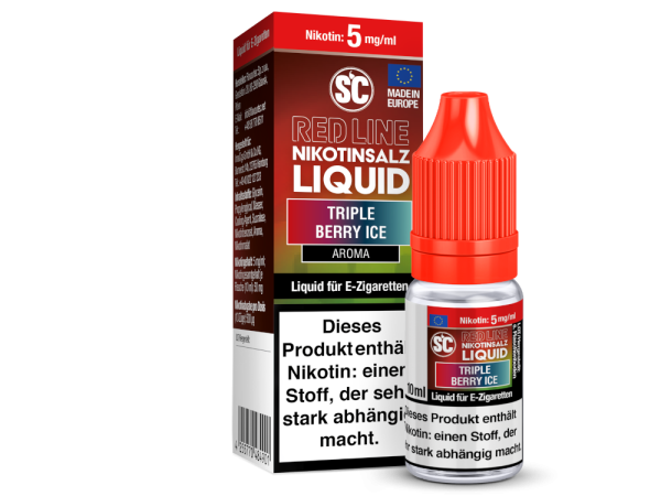 SC - Red Line - Triple Berry Ice - Nikotinsalz Liquid