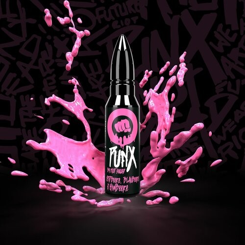 Riot Squad - Punx - Erdbeere, Blaubeere und Himbeere 5ml Longfill