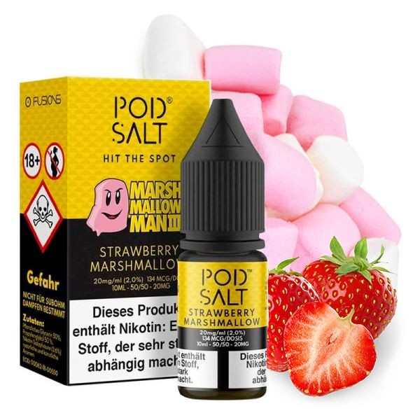 Pod Salt Fusion - Marshmallow Man III 10ml Nikotinsalz Liquid