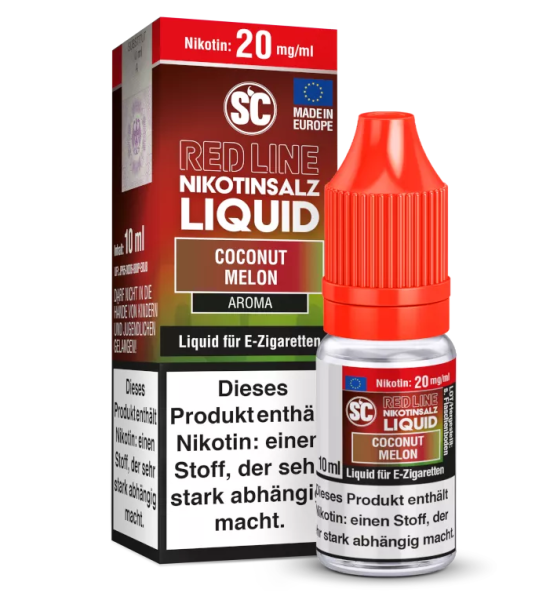 SC - Red Line - Coconut Melon - Nikotinsalz Liquid