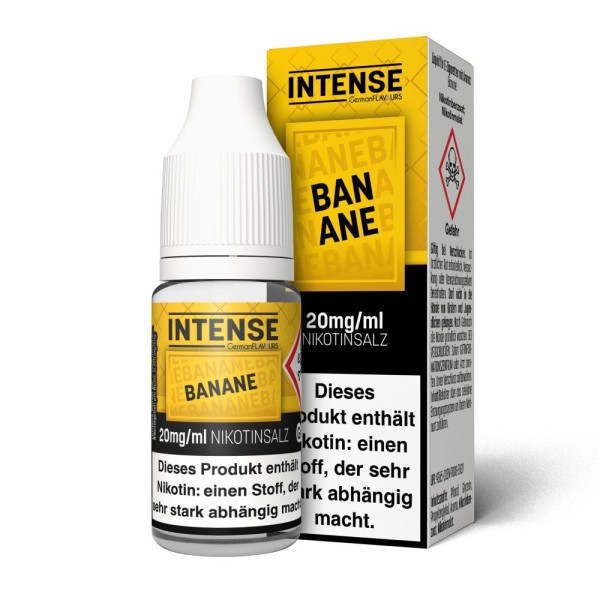 Intense - Banane Nikotinsalz e-Liquid 10ml