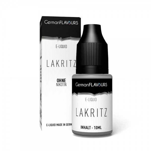 GermanFlavours - Lakritz 10ml Liquid