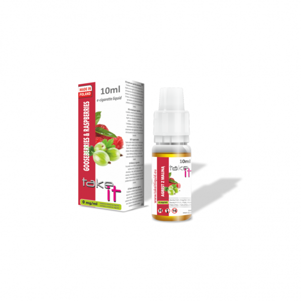 Take it - Gooseberry & Raspberry 10ml Liquid