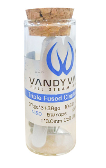 Vandy Vape - Prebuilt Ni80 Triple Fused Clapon Coil 0,23 Ohm P17