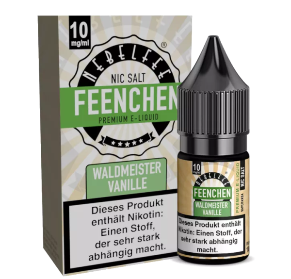 Nebelfee - Feenchen - Waldmeister Vanille - Nikotinsalz Liquid