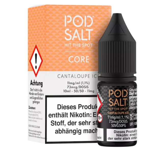 Pod Salt - Cantaloupe Ice 10ml Nikotinsalz Liquid