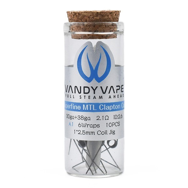 Vandy Vape - Prebuilt A1 Superfine MTL Fused Clapton Coil 2,1 Ohm P7