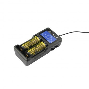 Xtar - VC2 - Ladegerät für Li-Ion-Akkus 3,6V - 3,7V inkl. USB-Kabel