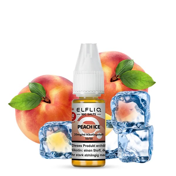 Elfbar - Elfliq Peach Ice Nikotinsalzliquid 10ml