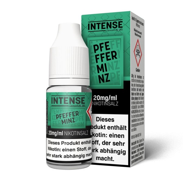 Intense - Pfefferminz Nikotinsalz e-Liquid 10ml