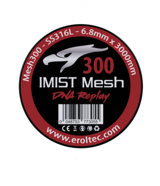 Imist - 3 Meter SS316L Mesh Wire #300