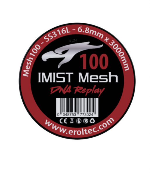 Imist - 3 Meter SS316L Mesh Wire #100