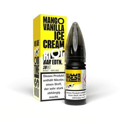 Riot Squad - Bar Edition - Mango Vanilla Ice Cream 10ml Nikotinsalz