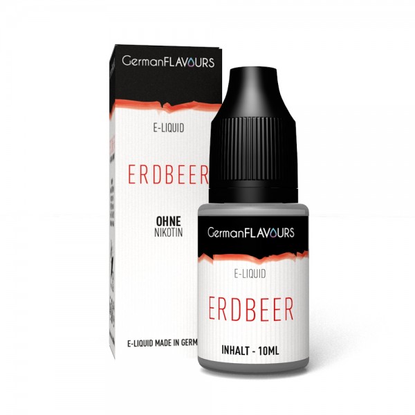 GermanFlavours - Erdbeer 10ml Liquid