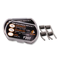 Geekvape - 8x N90 Fused Clapton Coil 2 in 1 F207 Geekvape - 8x N90 Fused Clapton Coil 2 in 1 F207