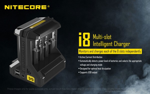 Nitecore I8 Ladegerät