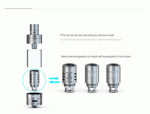 Smok - TFV4 T 2 Ersatzverdampfer