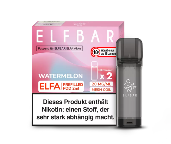 Elfbar - Elfa Pod Watermelon (2 Stück pro Packung)