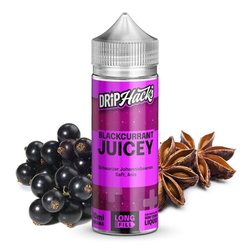 Drip Hacks - Blackcurrant Juice - 10ml Aroma Longfill