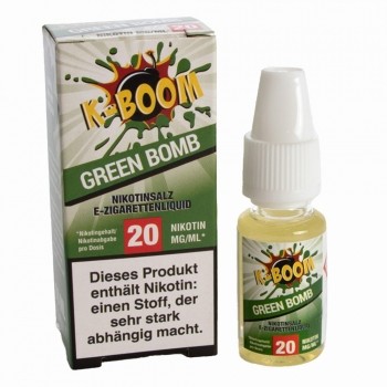 K-Boom - Green Bomb 10ml 20mg Nikotinsalzliquid