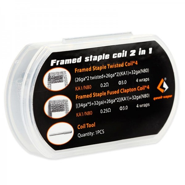 Geekvape - 8x Framed Staple Coil 2in1