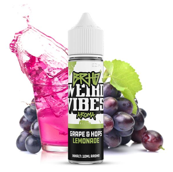 BRHD - Weird Vibes - Grape & Hops 10ml Aroma Longfill