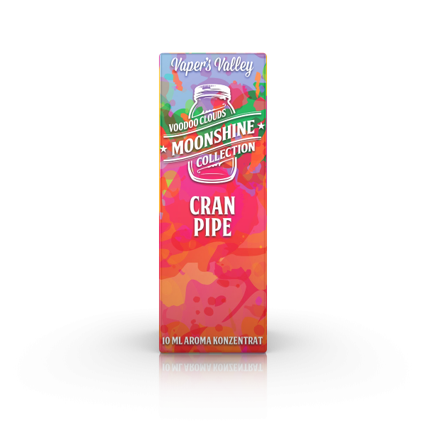 Voodoo Clouds Moonshine - Cranpipe 10ml Aroma MHD 6/19