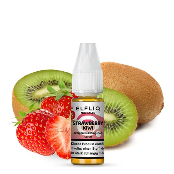 Elfbar - Elfliq Strawberry Kiwi Nikotinsalzliquid 10ml