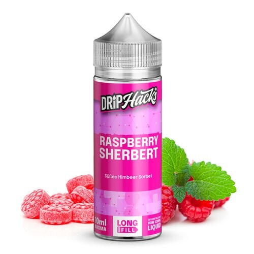 Drip Hacks - Rasberry Sherbet - 10ml Aroma Longfill