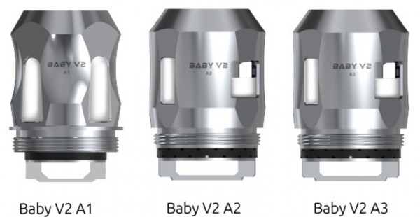 Smok - Baby V2 Verdampferköpfe (3er Pack)