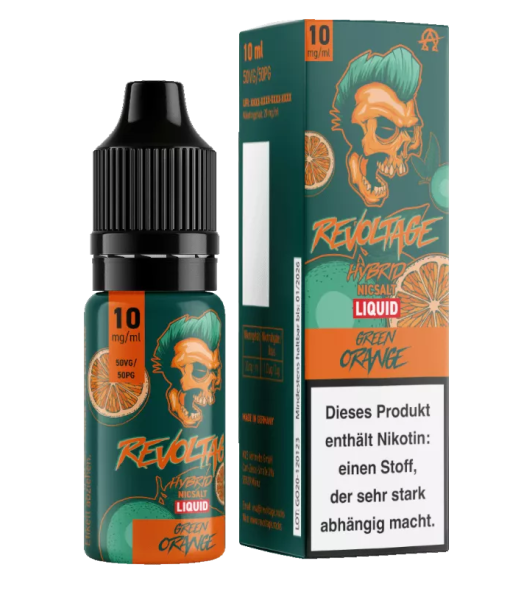 Revoltage - Green Orange 10ml Hybrid Nikotinsalz Liquid