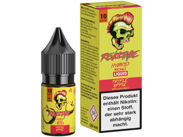 Revoltage - Triple Apple 10ml Hybrid Nikotinsalz Liquid