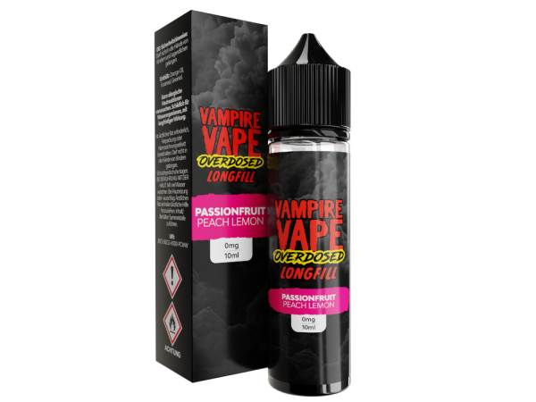 Vampire Vape - Overdosed Passionfruit Peach Lemon 10 ml