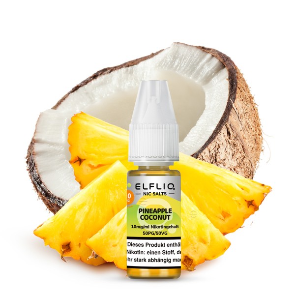 Elfbar - Elfliq Pineapple Coconut Nikotinsalzliquid 10ml
