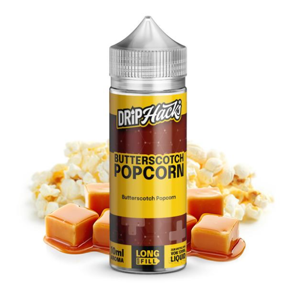 Drip Hacks - Butterscotch Popcorn - 10ml Aroma Longfill