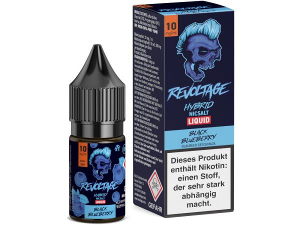 Revoltage - Black Blueberry 10ml Hybrid Nikotinsalz Liquid