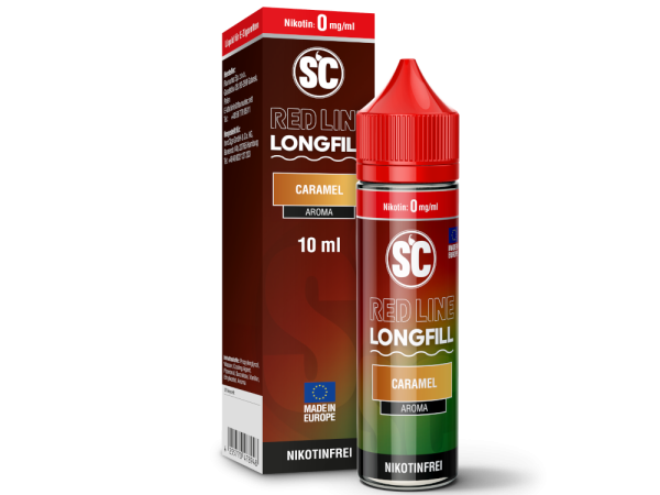 SC Red Line - Caramel 10ml Aroma