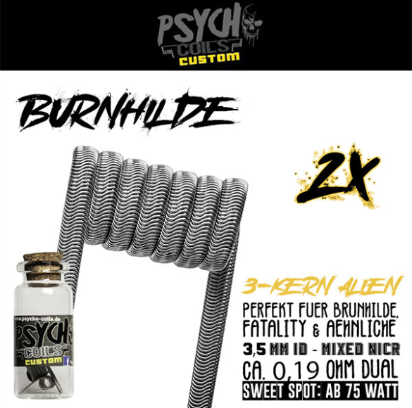 Psycho Coils - Psycho-BurnHilde Alien 0,19ohm