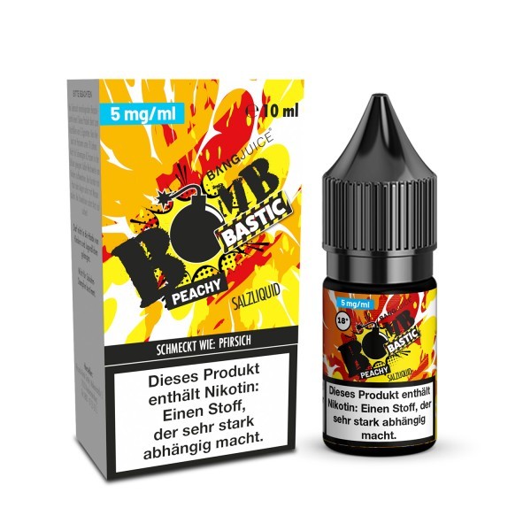 Bang Juice - Peachy Hybrid-Nikotinsalz 10ml Liquid