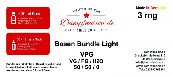 Ultra Bio - Basen Bundle 50VG/50PG