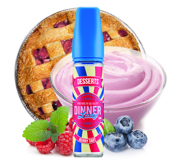 Dinner Lady - Dessert - Berry Tart 20ml Aroma Longfill