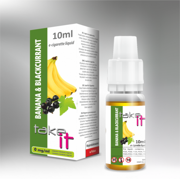 Take it - Banane & Blackcurrant 10ml Liquid