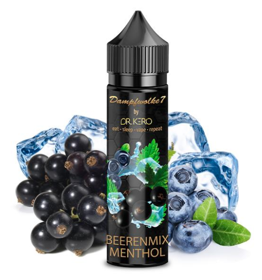 Dampfwolke 7 by Dr. Kero - Beerenmix Menthol 10ml Aroma Longfill