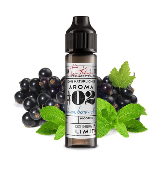 Tom Klark´s - #02 Johannisbeer-Minze 10ml Aroma Longfill