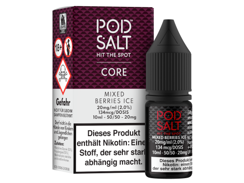 Pod Salt - Mixed Berries Ice 10ml Nikotinsalz Liquid