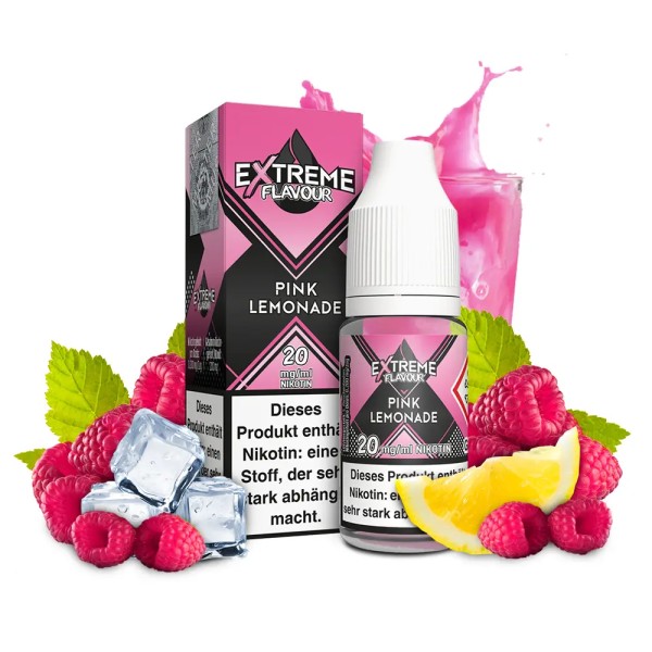 Extreme Flavour - Pink Lemonade - Overdosed Liquid 10ml Hybrid Nicsalt