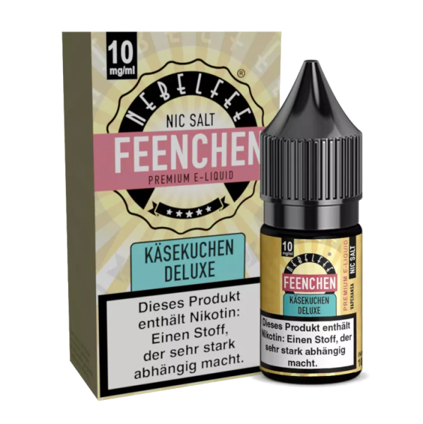 Nebelfee - Feenchen - Käsekuchen Deluxe - Nikotinsalz Liquid