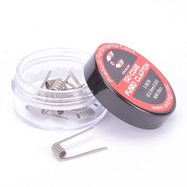 Coilology - Tri-Core Fused Clapton 0,32 Ohm Ni80