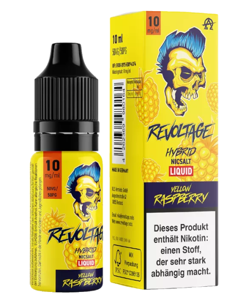 Revoltage - Yellow Raspberry 10ml Hybrid Nikotinsalz Liquid