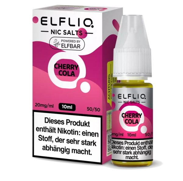 Elfbar - Elfliq Cherry Cola Nikotinsalzliquid 10ml